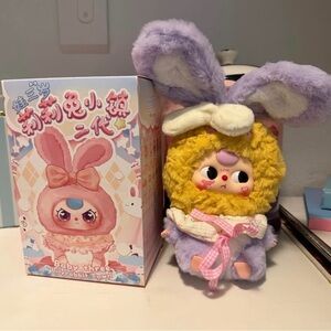 Cute Baby Three Bunny Plush